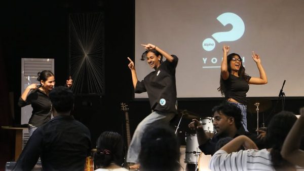 Young people at Monsoon Blast